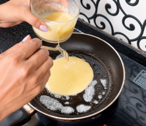 pouring-batter